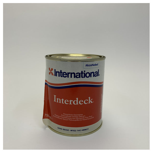 Peinture antidérapante International Interdeck - Peinture de pont marin - N-DECK009-750 - 750ml