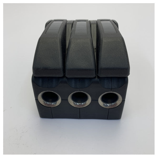 Lewmar D1 Rope Clutch Triple 10 to 12mm Black - 29101312BK
