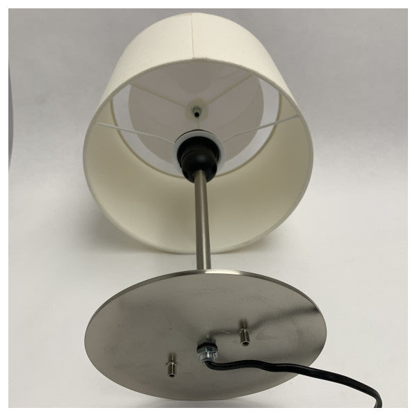 Dover Danona Mini bordslampa med en textilskärm 230V