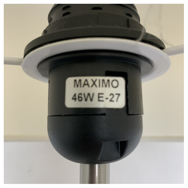 Dover Danona Mini bordslampa med en textilskärm 230V