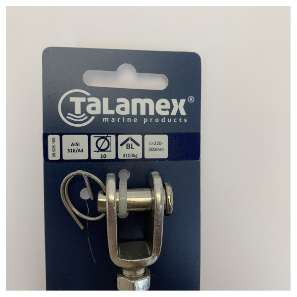 Talamex 09.525.105 Terminal Tensioner 5 mm - M10 Inox