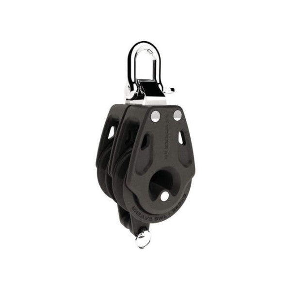 Lewmar Double Sheave Control Block 40 mm - 10 mm - 29901425BK