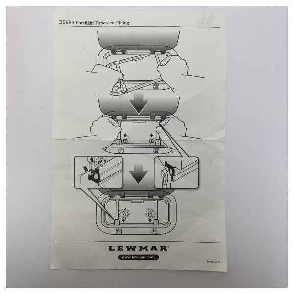 Ispezione Allpa White Hatch 375 x 375 mm - 17900097