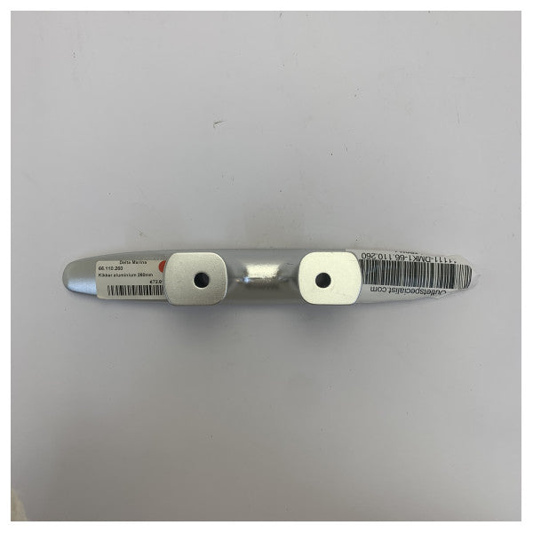 Cleat de aluminio marino Pfeiffer de 260 mm - 66.110.260