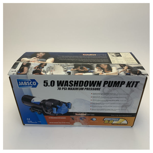 Jabsco 82905-0092 Hotshot dekkvaskepumpe kit 5.0 12V 18.9L/M