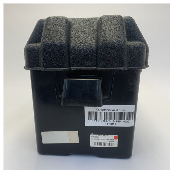 Sea Guard Marine Batteriboks Sort - 400 x 200 x 185 mm - LH14641002