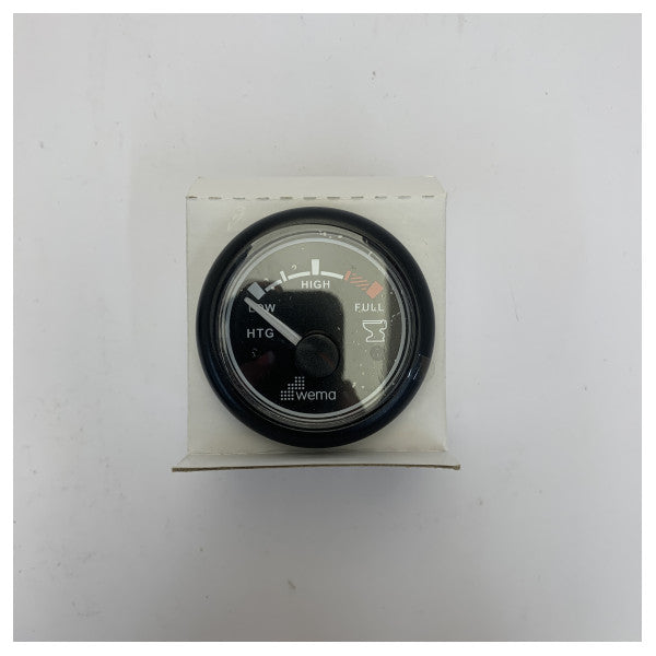 Wema PL196790 Black Water Tank Level Indicator Black D52 mm