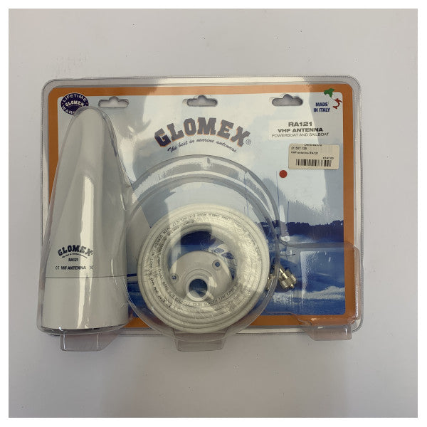 Glomex RA121 Marine VHF Antenne Unit White