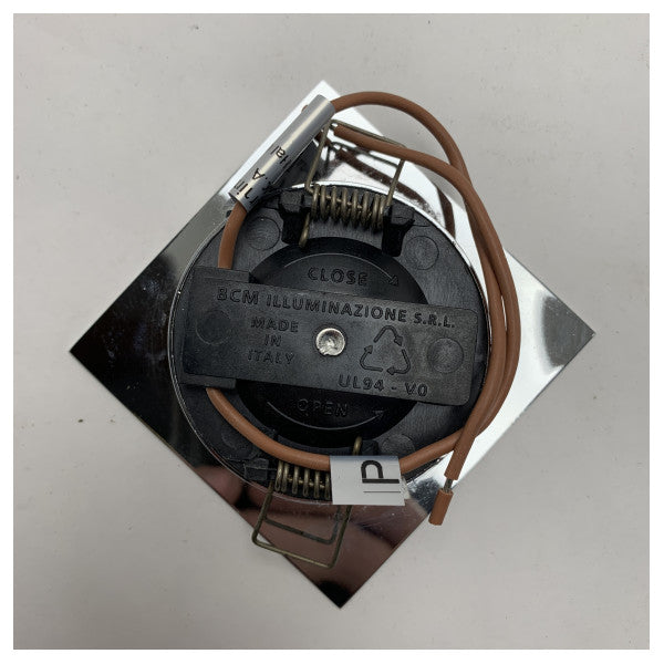 BCM 3265/00.A/3 kwadrata LED downlight spot 12/24V