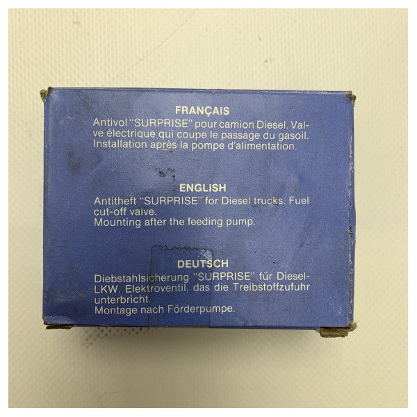 マルコ AF133 燃料シャットオフバルブ 12V - 122 020 12 - 7032-12V