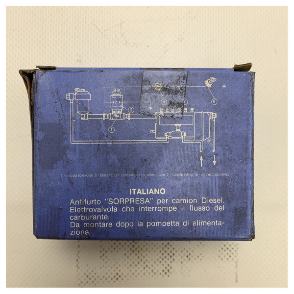 マルコ AF133 燃料シャットオフバルブ 12V - 122 020 12 - 7032-12V