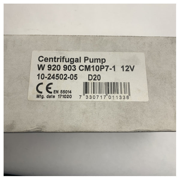 Johnson MP10P7-1 Heavy Duty Circulation Pump 12V