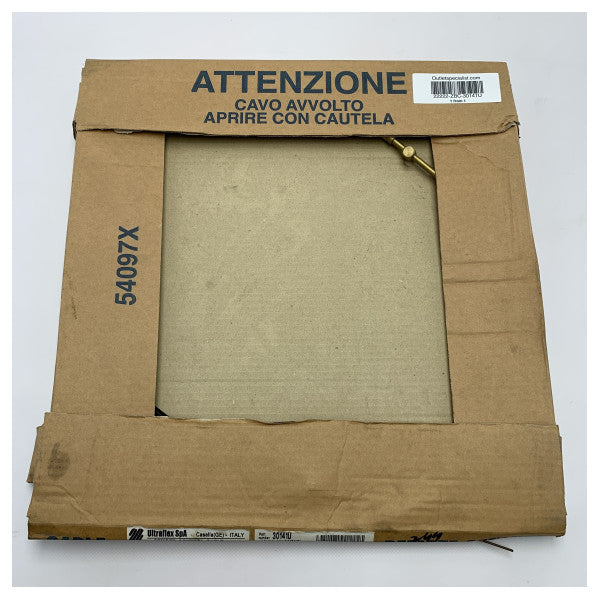 Ultraflex C2 30141U マリン・リモート・コントロール・ケーブル - 耐久性8フィートのボートおよび船舶用耐腐食性スチールケーブル