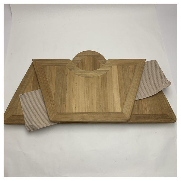 Uttern Teak Folding Marine Table for S62 � Durable Weather-Resistant Boat & Yacht Furniture