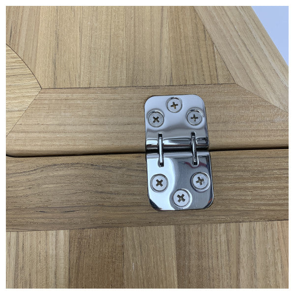 Uttern Teak Folding Marine Table for S62 � Durable Weather-Resistant Boat & Yacht Furniture