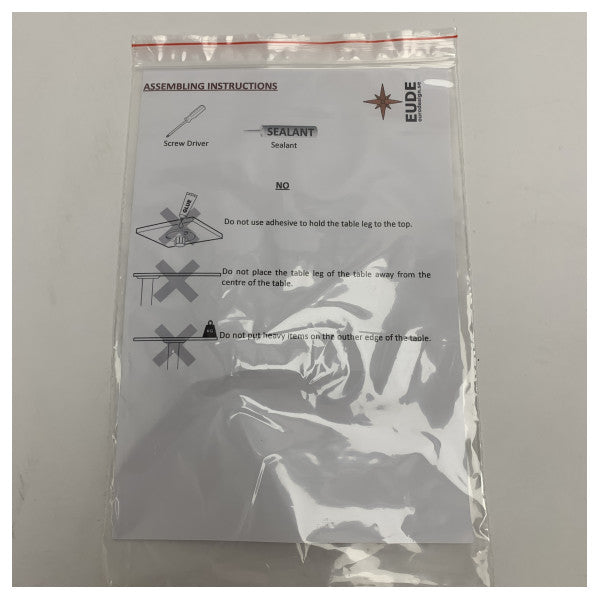 Uttern Teak Folding Marine Table for S62 � Durable Weather-Resistant Boat & Yacht Furniture