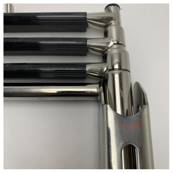 Гарлик Телескопична неръждаема стоманена лодка с плувна стълба 3 антихлъзгащи стъпала - 19619-86