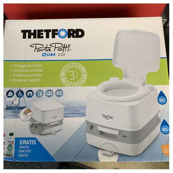 Thetford Porta Potti 335 Kimyasal Taşınabilir Tuvalet Beyaz