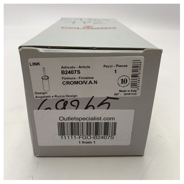 Colombo Marine Chrome Chrome Βούρτσα τουαλέτας Β2407 SX � Ανθεκτικό αξεσουάρ σκάφους από την Ιταλία