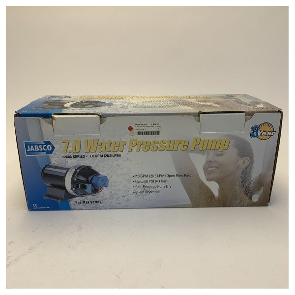Jabsco 52600-0092 Par Max 7 High Pressure Fresh Water Pump Kit 26L/M