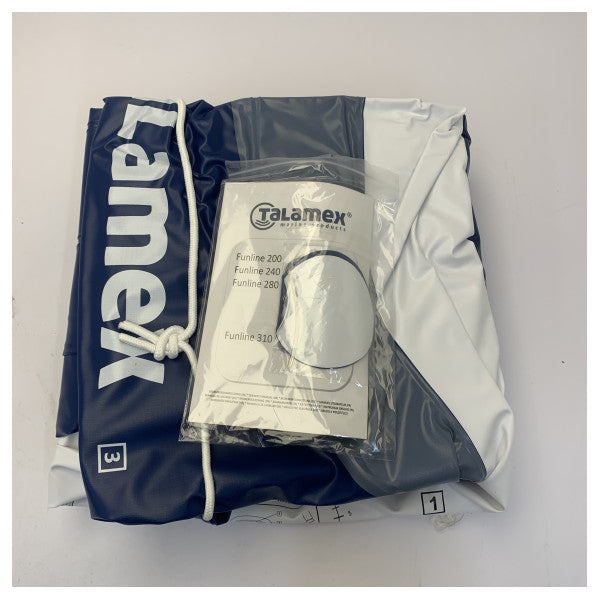 Talamex Funline 240 Inflatable Dinghy Blue - Incl Peddels Pump and Repairkit