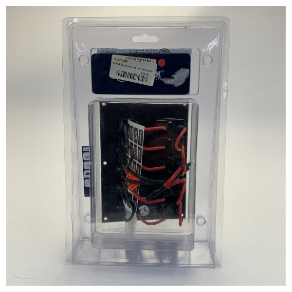 Talamex 6-funktions elektrisk switchpanel med säkringar - 14577046