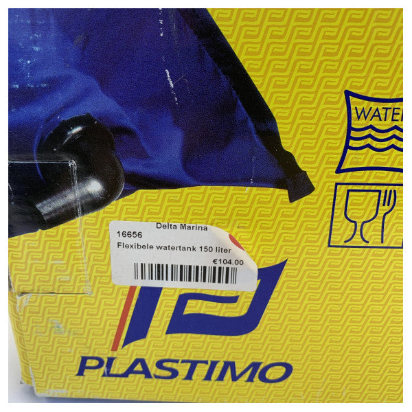 Plastimo fleksibilni vodeni rezervoar 150L plavi 16656
