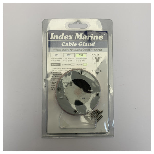 Sello de cable de entrada lateral Marine SS5 - Pasacables de acero inoxidable para yate
