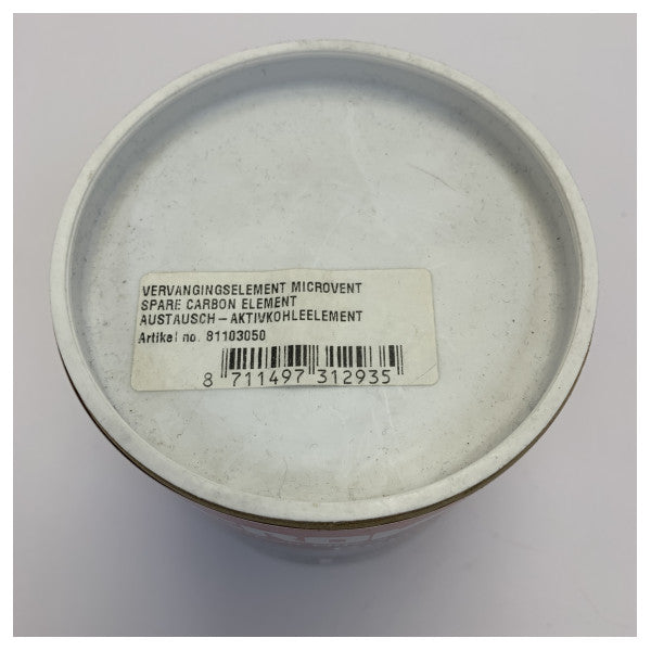 LeeSan Microvent Erstatningsfilter Aktivt Kull for Black Water System - 81.103.050