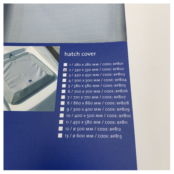 Blue Performance BP802 Lucka Täck 330 x 330 mm - Båt Lucka - Yatch Utrustning