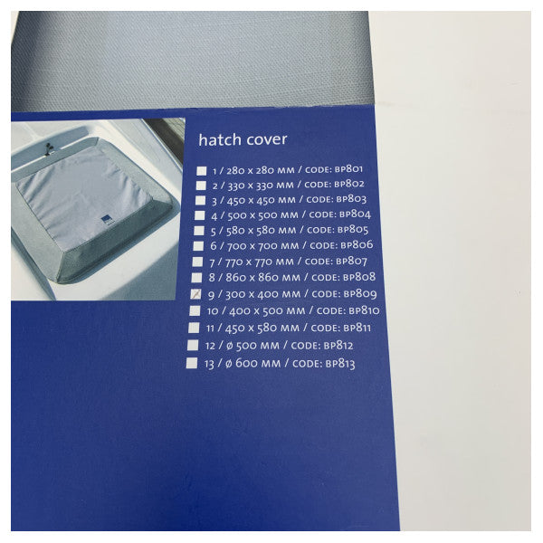 Mavi Performans BP809 Hatch Kapağı 300 x 400 mm - Bot Kapağı - Yat Donanımı