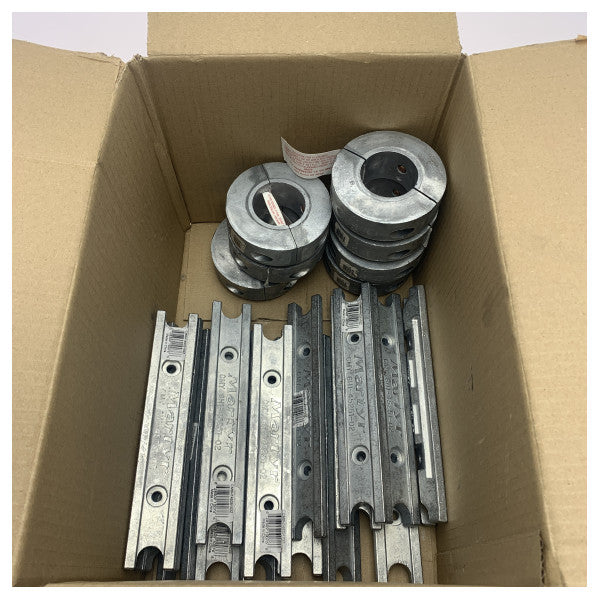 Martyr ânodo de zinco donut redondo de 1 3/4 polegadas - C-8