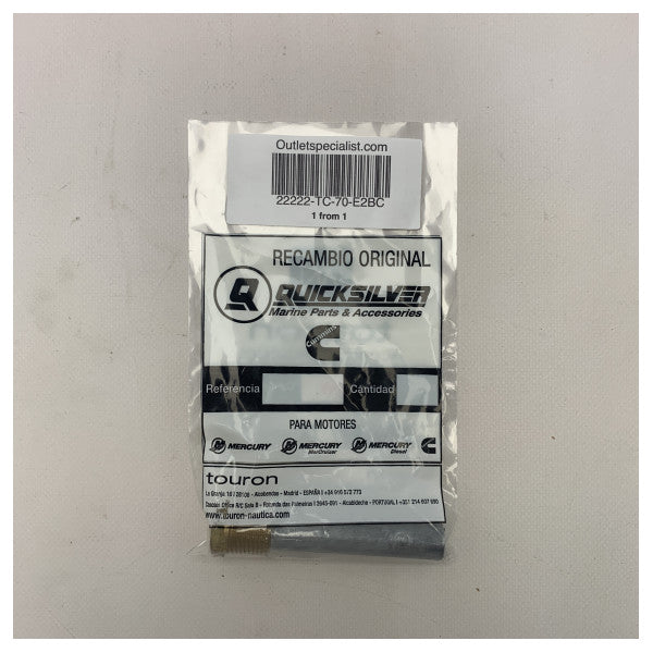 Martyr Pencil Zinc 5/8 x 3 -1/2 Plug Anode - E2BC