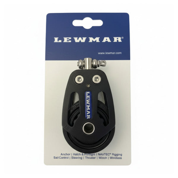 Lewmar HTX 50mm blok dobbelt - 29195002-HTX - Dobbelt blok bådudstyr