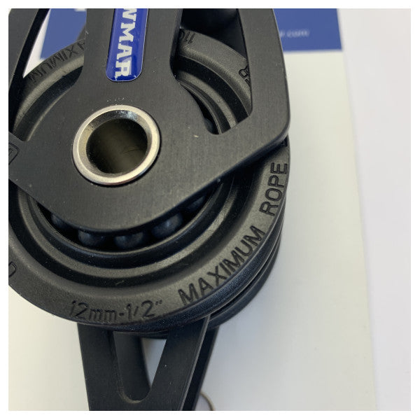 Lewmar HTX 60 mm Blocco di Vela Doppio con Becket - 29196005-HTX - Hardware per Yacht