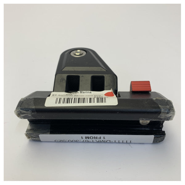 Pfeiffer Marine Genua Sled med Pin-Stop Sort 25 mm - 67.300.525