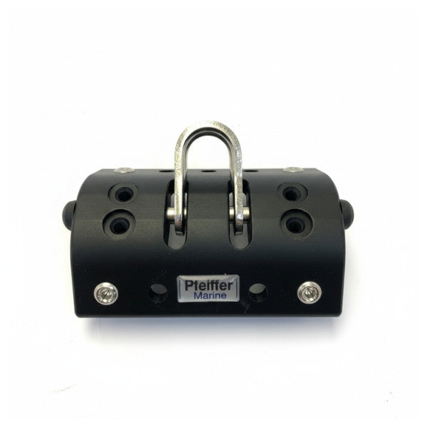 Pfeiffer Marine 67.422.600 Rigging Sled til 23 mm Skinne Sort