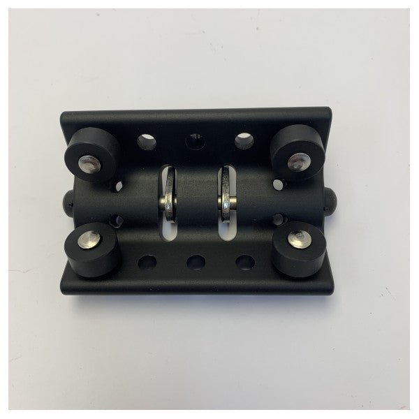 Pfeiffer Marine 67.422.600 Rigging Sled für 23 mm Schiene Schwarz