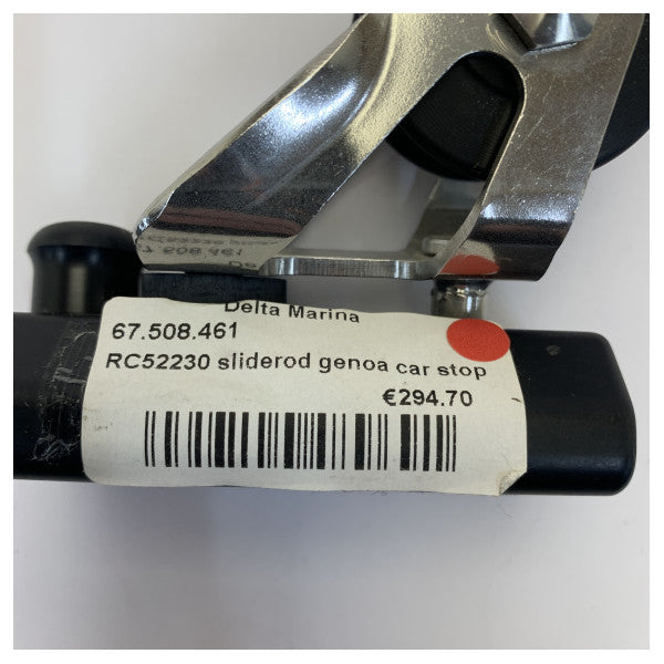 Ronstan RC52230 Sliderod Genoa Slide com Pino de Paragem 125 mm - 22 mm de Trilho