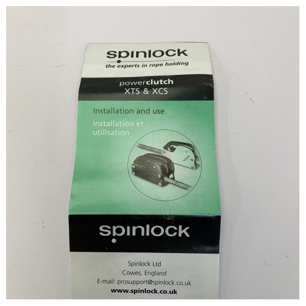 Frizione a doppia potenza Spinlock XTS0814 nera per - 8 a 14 mm di corda frizione