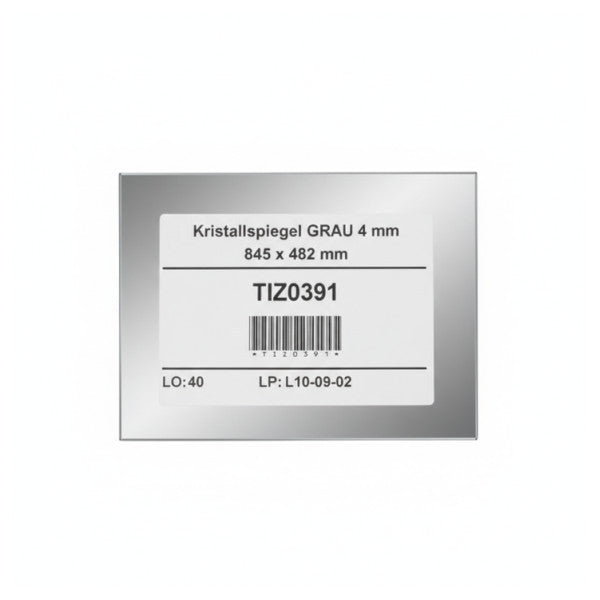 Hanse Yachts Κρυστάλλινος Καθρέφτης Γκρι 4mm - 845 x 482 mm - Ναυτική Εσωτερική Καθρέφτης