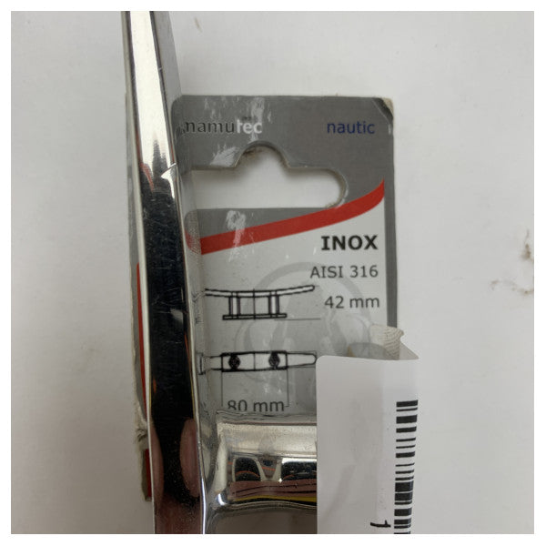 Mamutec 7024145-444 rustfritt stål 200 mm kloss