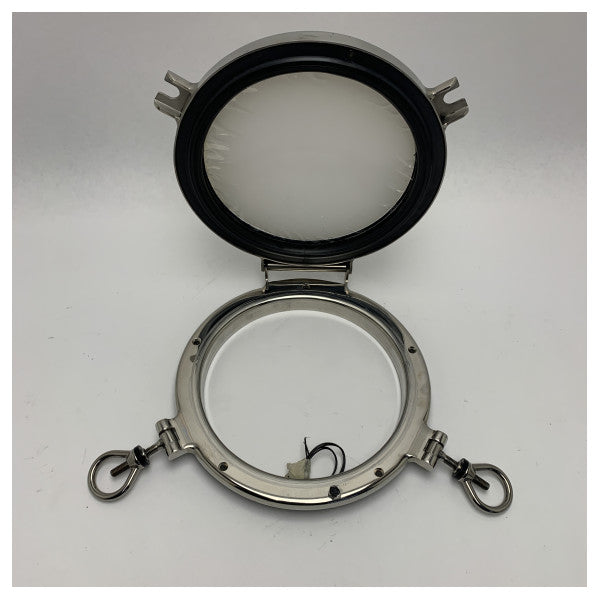 SCM stainless steel opening porthole D200 mm with lock - S/C.OTNF06AA