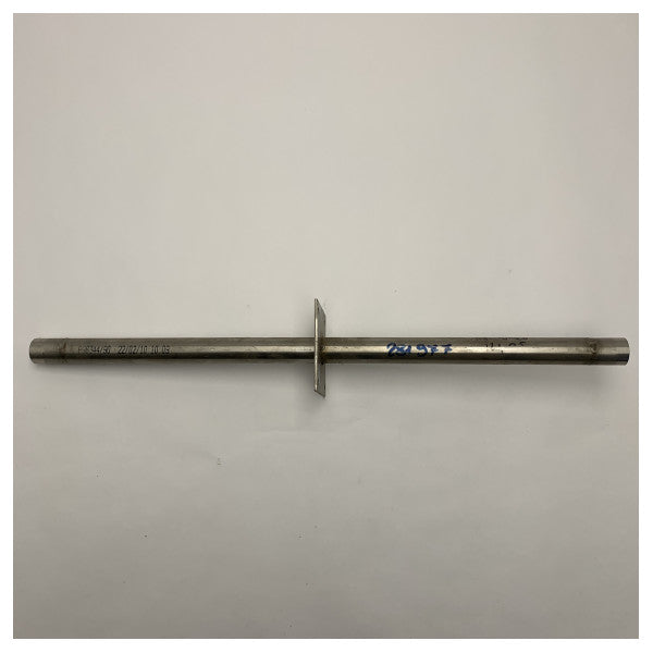 Tubo de Água Marinho em Aço Inoxidável AISI304 de 12 Polegadas com Flange Soldada para Sistemas a Bordo