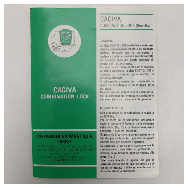 Valigia Castiglioni Giovanni in pelle marrone - 70697