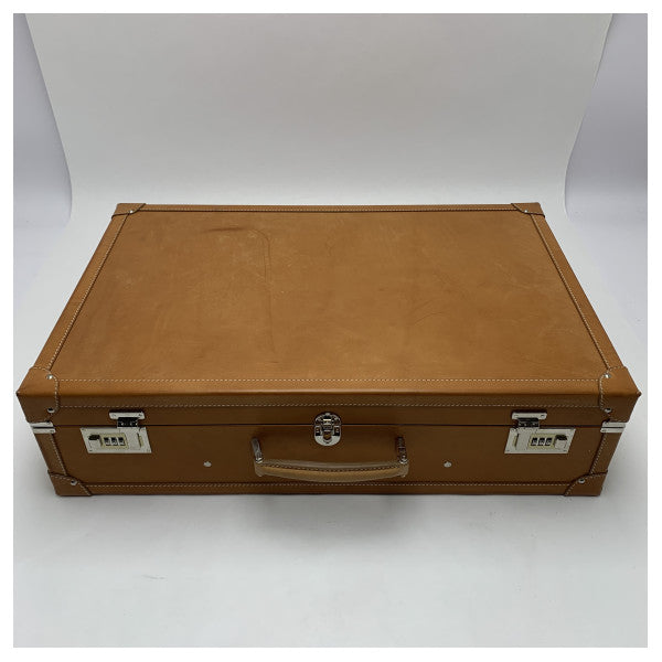 Valigia Castiglioni Giovanni in pelle marrone - 70697