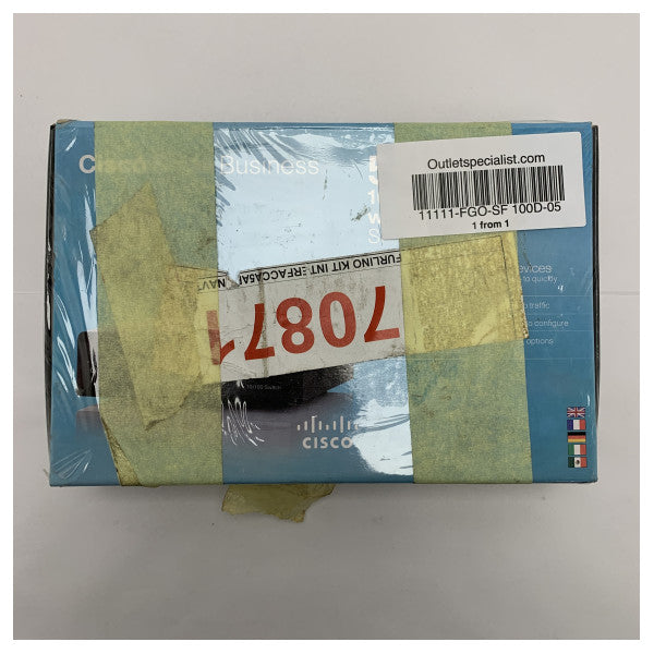 Cisco SF 100D-05 5-portars Ethernet-switch