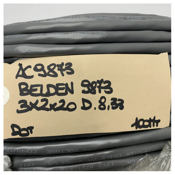 Belden 9873 Merikaapeli 3x2x20 AWG ��� Teollinen laiva- ja offshore-ohjauskaapeli