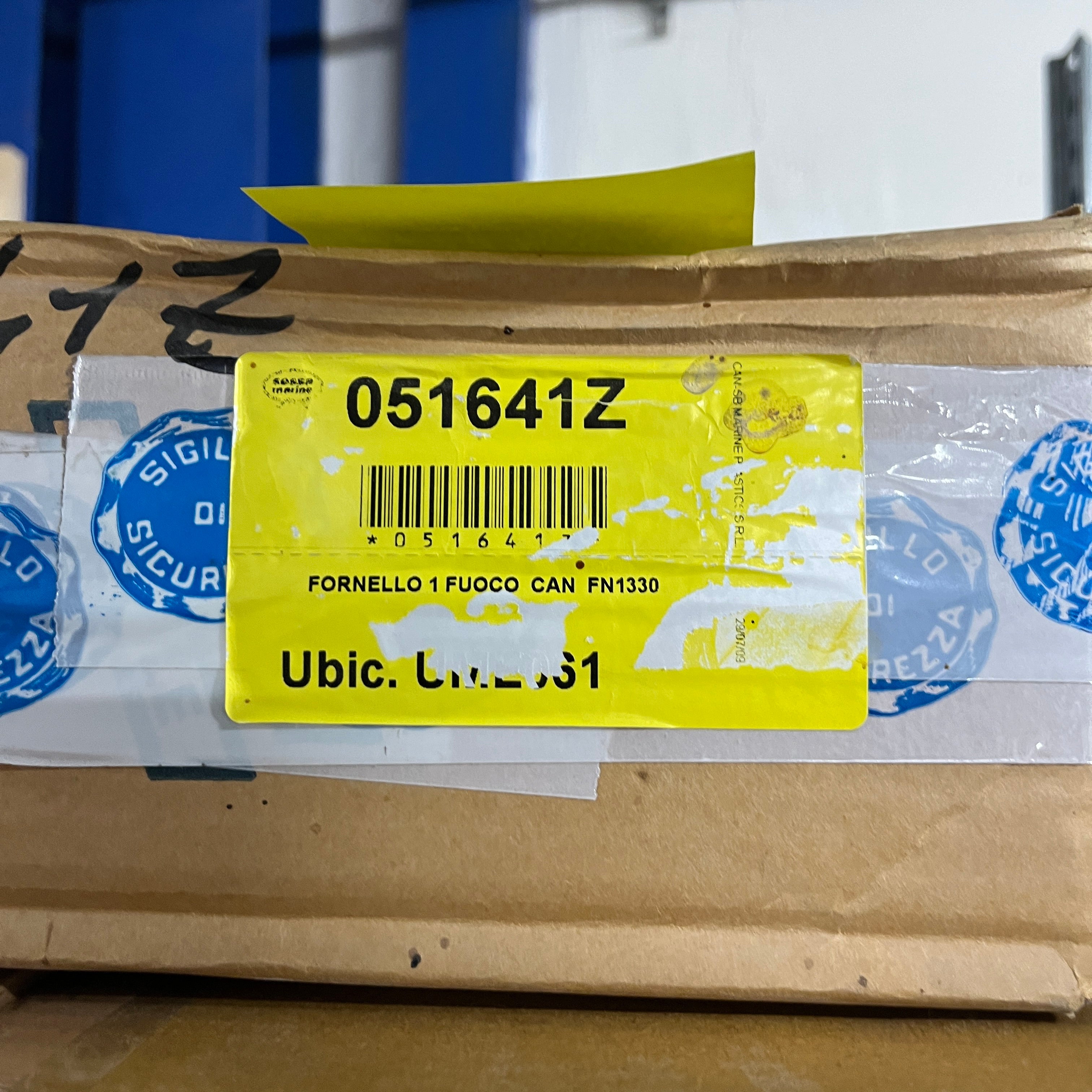 Can FN1330 1-Burner Gas Cooker Silver Stainless Steel