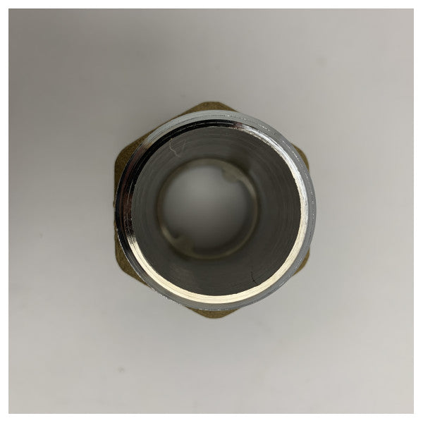 Guidi の海洋の等級 1 1/4 インチのクロムめっきされた黄銅のコックピットの海水の下水管のコネクター船そしてボートのため